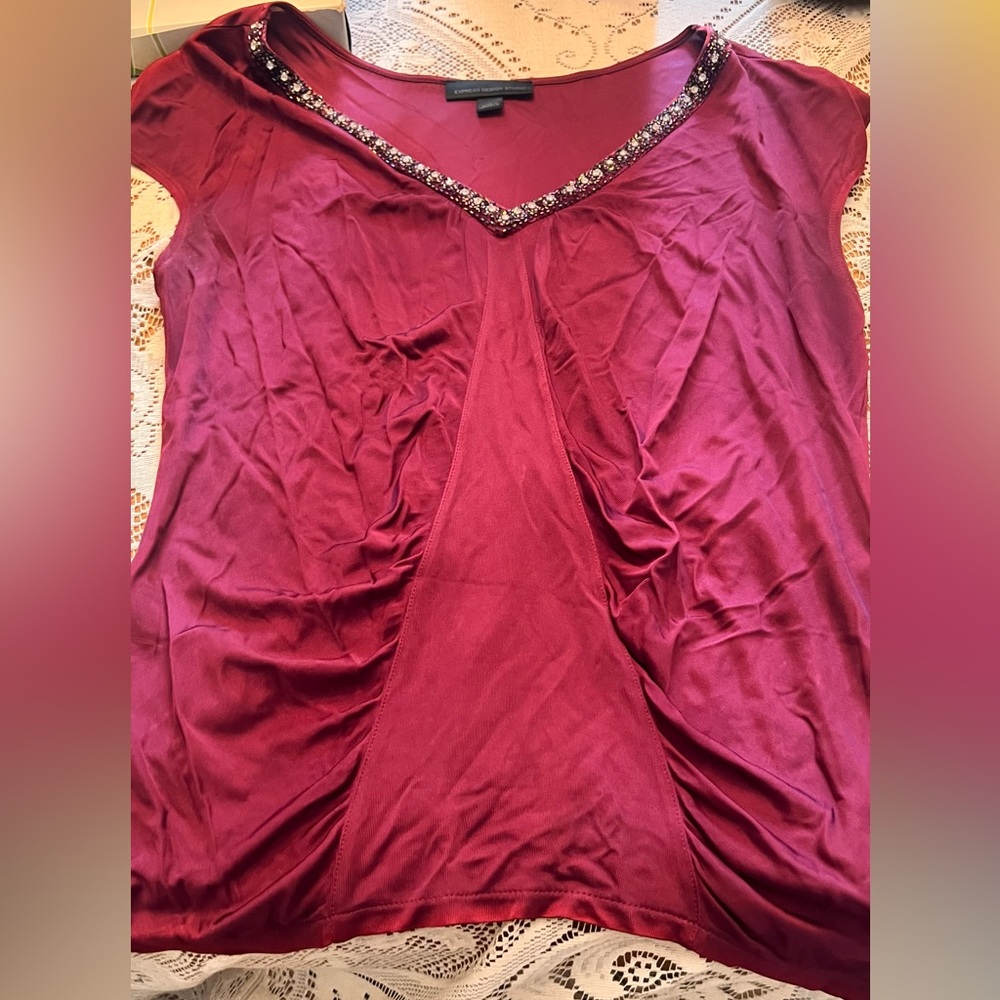 Elegant Large Y2K Top